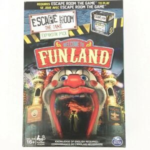 Escape Room Expansion Pack 16+ the Game Welcome to Funland NEW